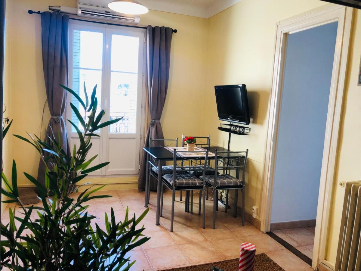"Studio Ensoleille A Deux Pas Des Plages Avec Sa Grande Terrasse Privee !" Nice Exterior foto